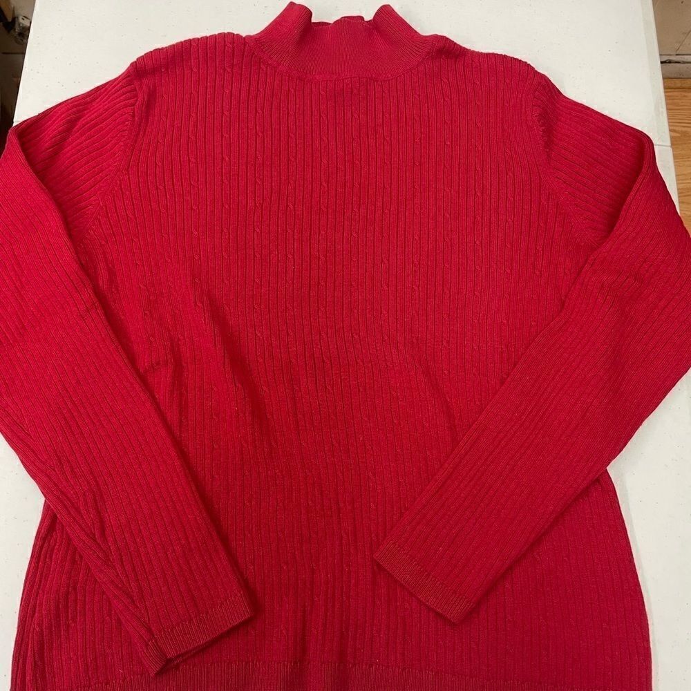Classic Elements Turtleneck Long Sleeve Sweater